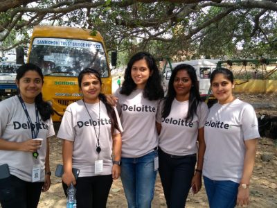 Deloitte volunteering Day celebration at ST 2018