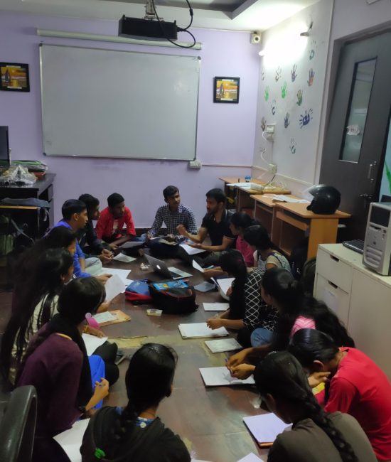 Workshop at the Finishing School | Samridhdhi Trust