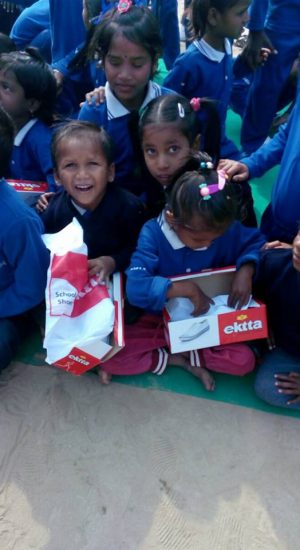 Joy of getting shoes | Samridhdhi Trust
